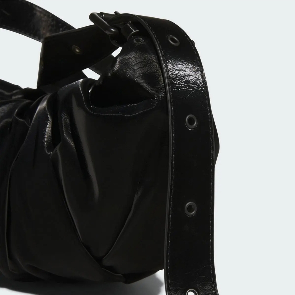 NWOT Adidas Women's Black Cloud PU Shoulder Bag - Picture 8 of 8